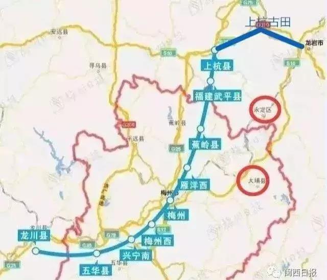 双龙铁路龙岩段9月开工!将结束上杭、武平不通铁路的历史