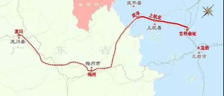 双龙铁路龙岩段9月开工!将结束上杭、武平不通铁路的历史