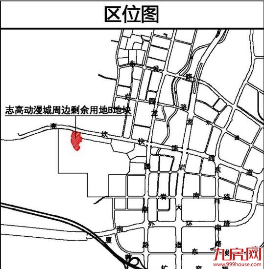 公示|志高动漫城周边剩余用地B地块控制详规——九房网 公示|志高动漫城周边剩余用地B地块控制详规——九房网