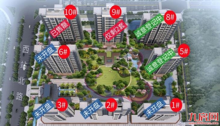 印象天悦三期（1#、6#）验资火热开启，推出建面约80-121㎡三-四房全系户型——九房网