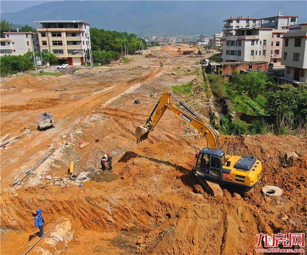 “高陂新城”脉络更清晰~ 龙岩经开区南北环路二期预计今年7月底完工——九房网 “高陂新城”脉络更清晰~ 龙岩经开区南北环路二期预计今年7月底完工——九房网