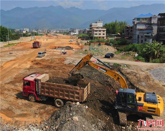 “高陂新城”脉络更清晰~ 龙岩经开区南北环路二期预计今年7月底完工——九房网 “高陂新城”脉络更清晰~ 龙岩经开区南北环路二期预计今年7月底完工——九房网