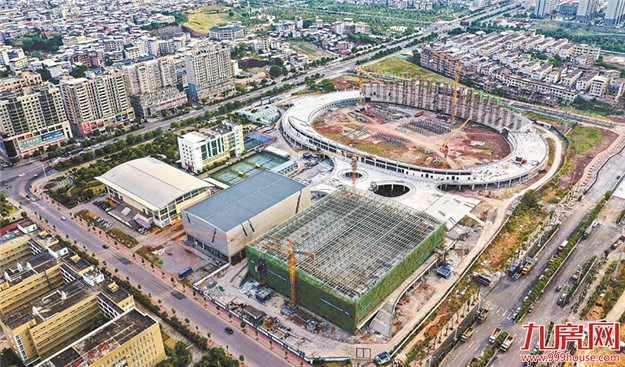 上杭县体育中心综合体育场建设进展顺利——九房网