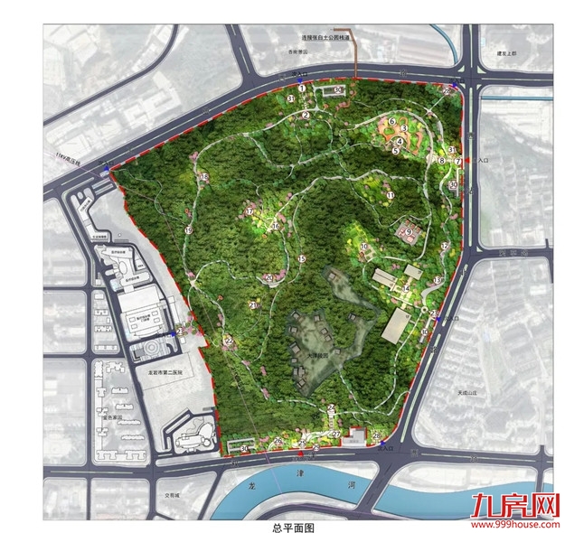 关注 | 定了!龙岩北城片区谢洋公园、张白土公园规划出炉——九房网 关注 | 定了!龙岩北城片区谢洋公园、张白土公园规划出炉——九房网