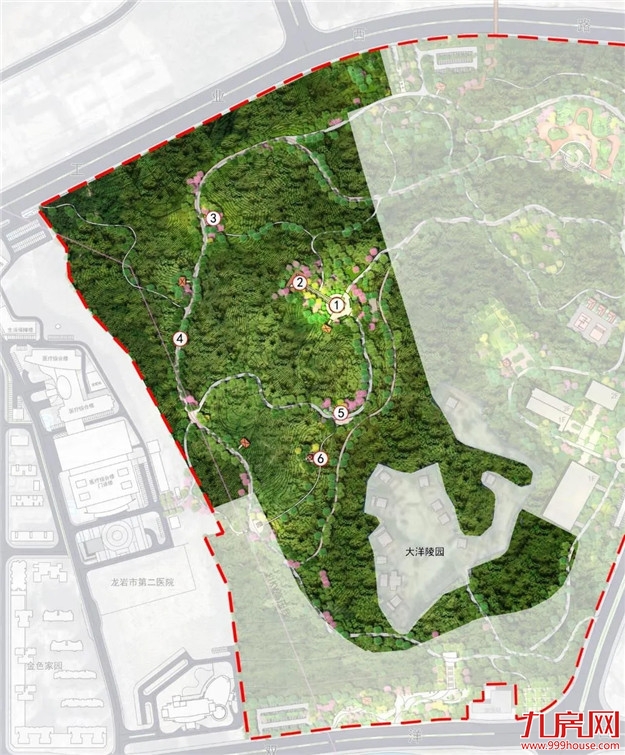 关注 | 定了!龙岩北城片区谢洋公园、张白土公园规划出炉——九房网 关注 | 定了!龙岩北城片区谢洋公园、张白土公园规划出炉——九房网